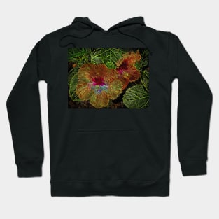 Dizzy Hibiscus in the Pacific Wind Hoodie